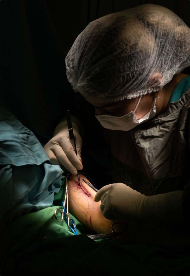 Leeds Limb Centre Performing Surgery